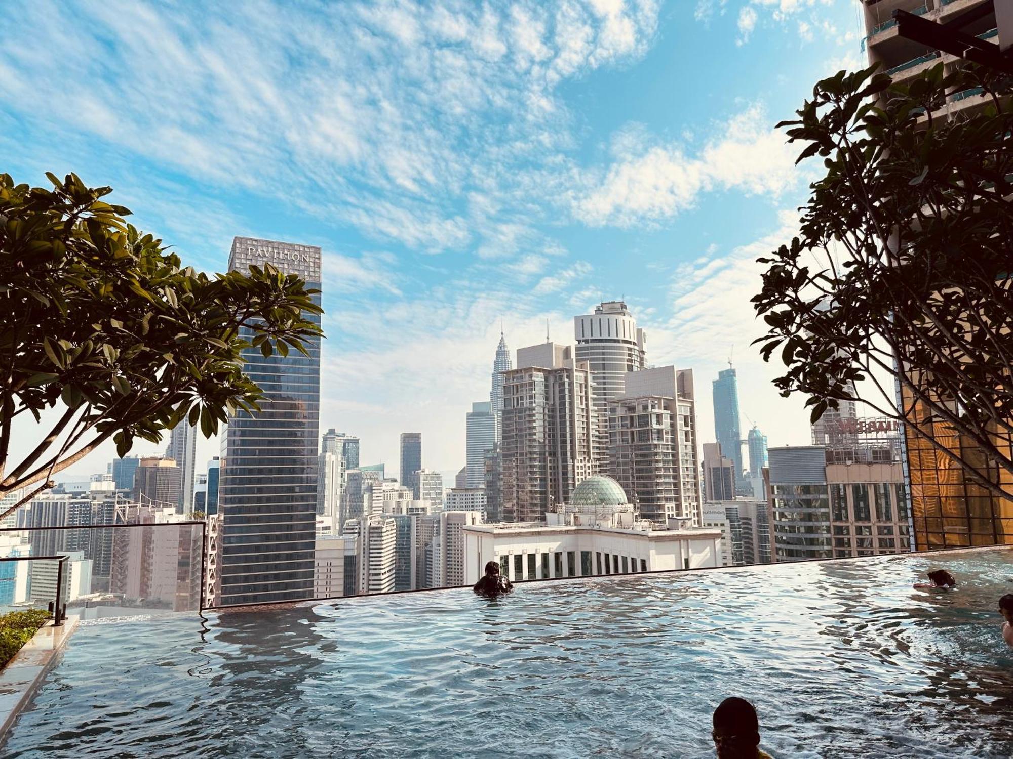 Axon Infinity Pool Kl Leilighet Kuala Lumpur Eksteriør bilde